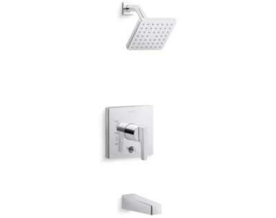 NEW Kohler K-T99763-4-CP #426 Honesty Tub and Shower Trim Package with 2.5 GPM S