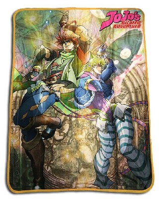 New JoJo's Bizarre Adventure Fleece Throw Gift Blanket ...