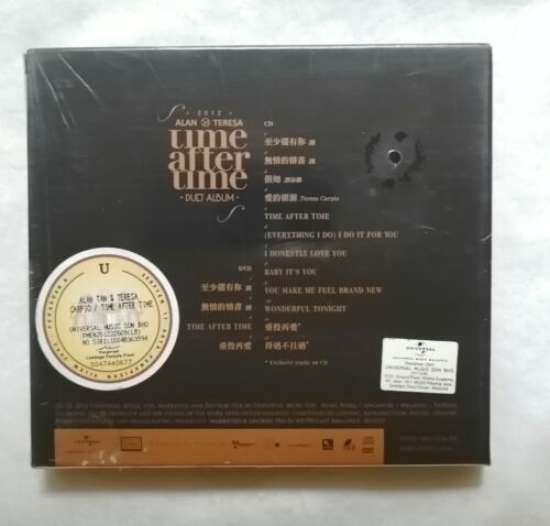 谭詠麟 杜丽莎 Time After Time Duett Album Alan Tam Teresa 全新未开封 CD+DVD Brandneu Versiegelt - Bild 2 von 3
