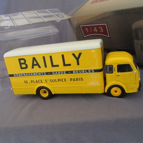 955E Altaya Trucks of Yesteryear 31 Simca Cargo Bailly 1:43 New + Box - Picture 5 of 7