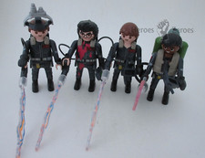 Playmobil 70170 Ghostbusters Ecto-1A Lot 4x Figures STANTZ VENKMAN ZEDD SPENGLER