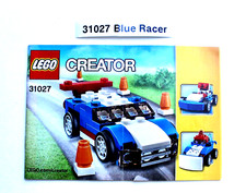 Lego 31027 Creator Blue Racer - complete
