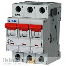 10A C-Char 3P Eaton 236422 Leitungsschutzschalter