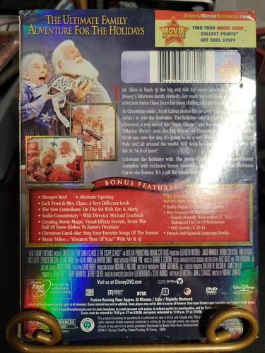 The Santa Clause 3: The Escape Clause (DVD, 2007) - Picture 2 of 2