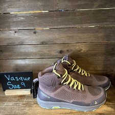 New Womens Vasque Sparrow Breeze Lt Purple Suede Mid Hiking Boots Size 9 M