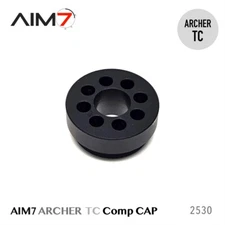 AIM7 ARCHER Modular Comp End Cap ARCHER-TC CNC High-Quality Aluminum Black