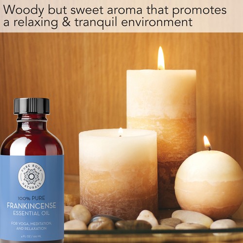 Pure Body Naturals ätherisches Weihrauchöl, 4 fl. Oz. - Bild 4 von 8