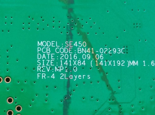 Samsung LS22E45KMW/CH S22E450MW Mainboard Model SE450 PCB BN41-02293C - Bild 5 von 5