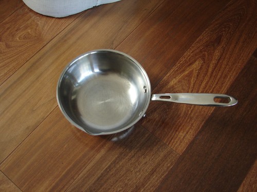 Emeril All-Clad 1 Quart Edelstahl Kupferkern Soßenpfanne Topf Ausgießer