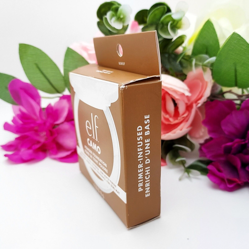 Tan e.l.f. Camo Powder Foundation Lightweight Primer-Infused Buildable 425 NEW - Picture 6 of 16