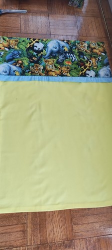 DSCHUNGELTIERE BAUMWOLLE KINDER KISSENBEZUG STANDARDGRÖSSE - Bild 2 von 5