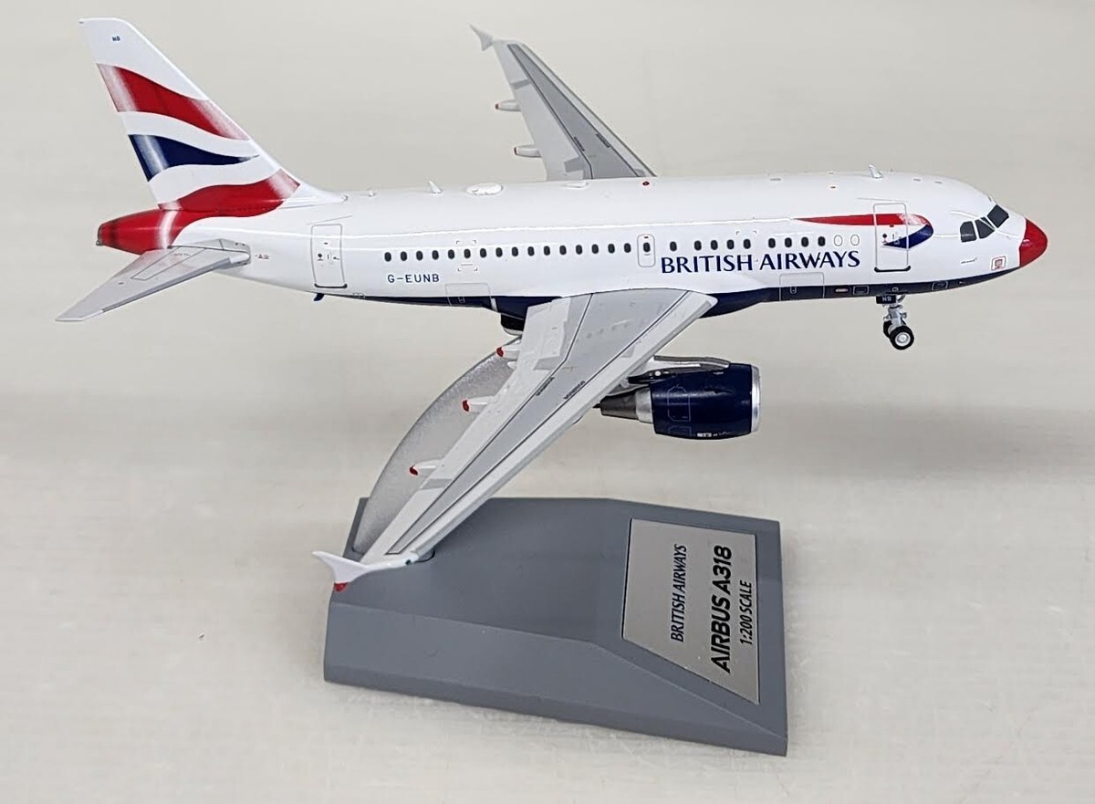 1:200 ARD Diecast Aircraft Model Airbus A320 British Airways
