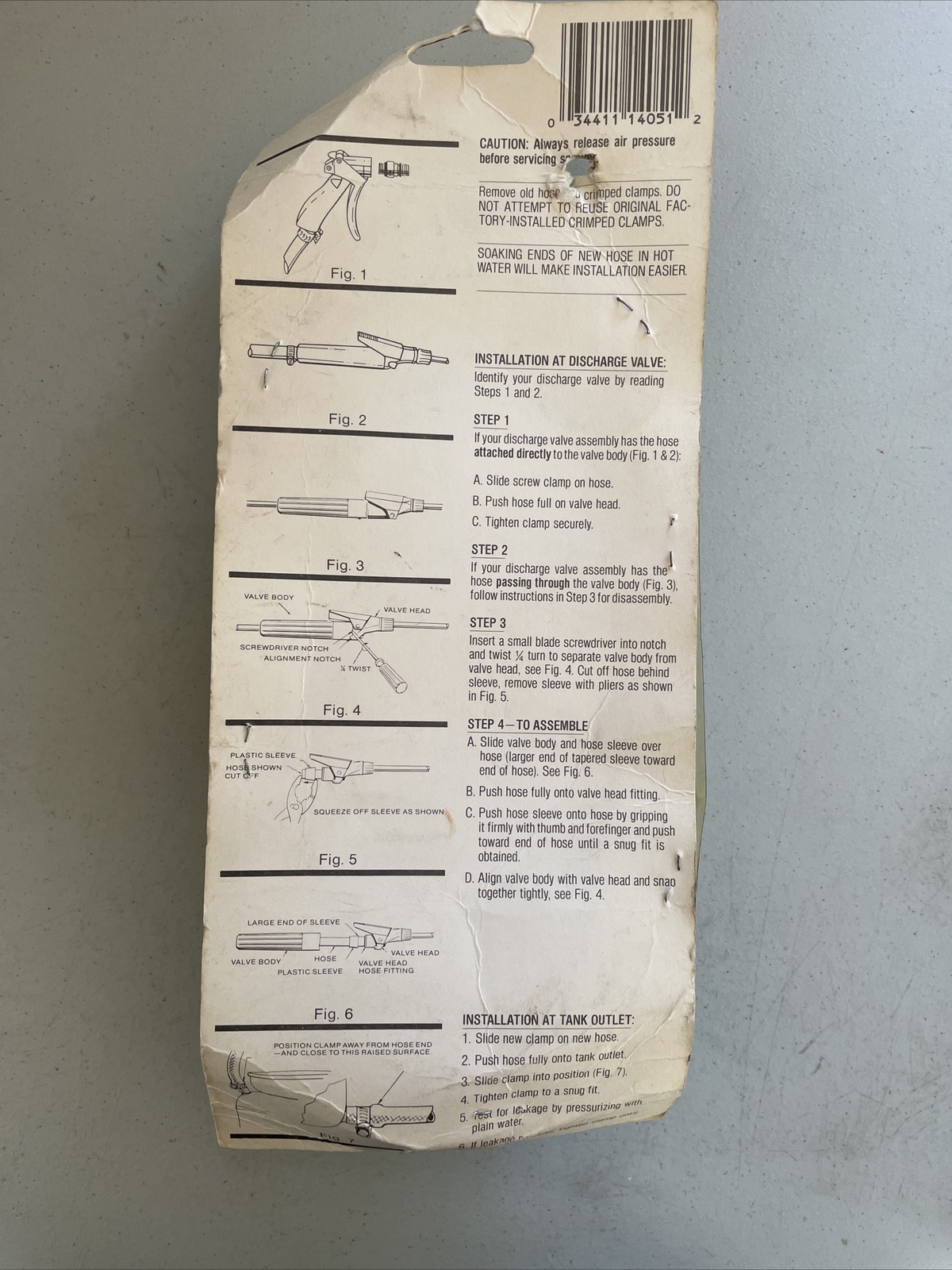 Gilmour Spray Doc Sprayer Repair Parts, Hose and Screw Clamps Made in