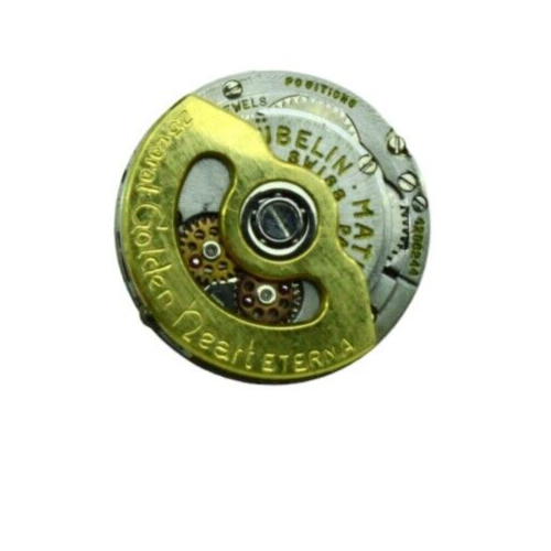 Reloj suizo Gubelin Golden Heart 1419 automático 21 J movimiento rotor oro 23 K - Imagen 1 de 4