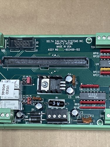 DELTA TAU DATA SYSTEMS BREAKOUT TERMINAL PMAC-2 ACC8E 602469-102 USED - Picture 5 of 8