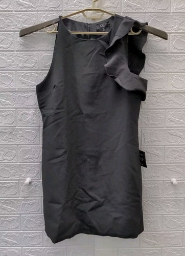 New Lulus Dinah Black One Shoulder Dress Sz. XL