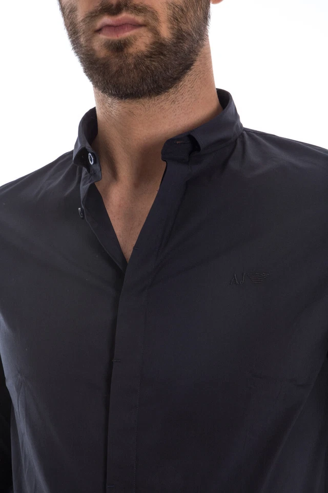 Camisa Armani Jeans Algodón Hombre Azul C6C13NL 5G Talla XXL HACER OFERTA Foto 3 de 4