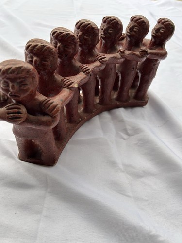 Rare Vintage Aztec/Mayan pre-Columbian style in terracotta Collectible - Picture 4 of 7