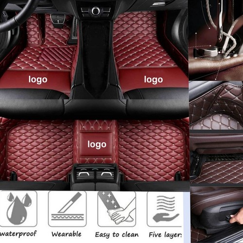 For Toyota Crown Sedan / SUV 2007-2024 Luxury Car Floor Mats All Weather Carpets - Imagen 24 de 27