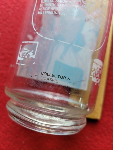 1980 Star Wars Empire Strikes Back Lando Calrissian Glass - Picture 5 of 7