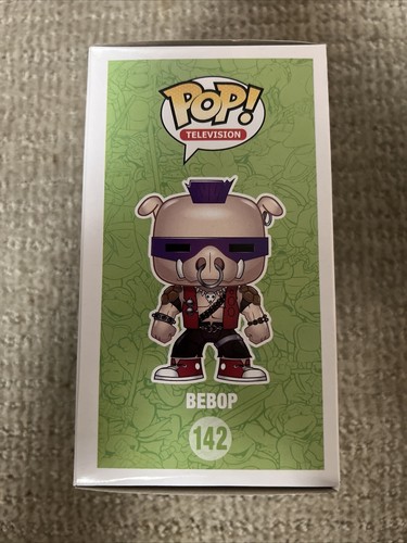 Funko Pop Vaulted Bebop #142 & RockSteady #143 Teenage Mutant Ninja Turtles New - Picture 5 of 13