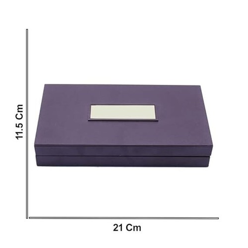 Radha Krishna Ji Pooja Box mit Charan Paduka & Radha Krishna Mantra - Bild 2 von 2