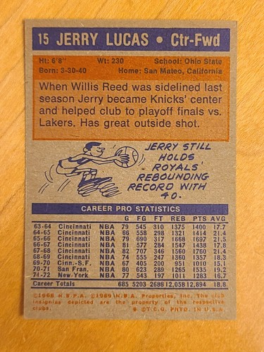 1972-73 tarjetas de baloncesto Topps completan tu conjunto que elijas elegir cada una #1 - 264 - Imagen 25 de 497