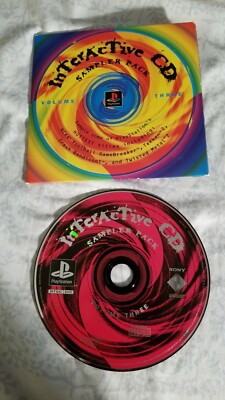 Interactive CD Sampler Pack Volume 3 V3.5 (Sony PS1 PlayStation) with Sleeve