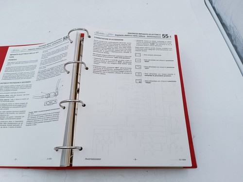 Manual de Taller Alfa Romeo Spider GTV Vol.3 Sistema Eléctrico Diagnóstico 1997 - Imagen 15 de 24