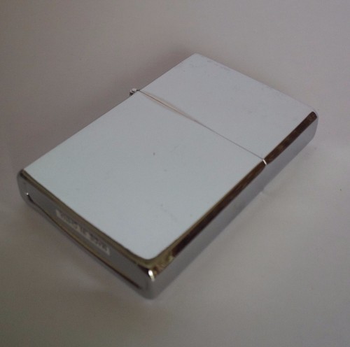 one (Silver )Nulite Slim Refillable Oil Lighter- UNIFLAME windproof Wick Lighter - Picture 4 of 9