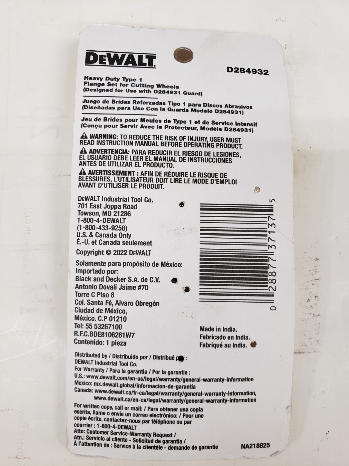 Dewalt d284932 sale