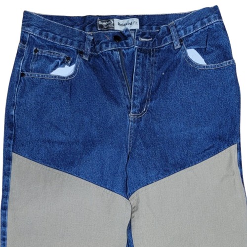 Guide Series Men’s Denim Utility Pants 34x34 Relaxed Fit Double Front Workwear - Picture 3 of 6