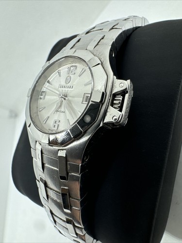 Concord Saratoga Swiss Made Edelstahl Uhr - Quarz - Bild 10 von 24