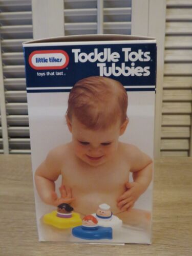Vintage Little Tikes KLEINKIND TOTS TUBBIES schwimmendes Badespielzeug mit Seemann, Box LESEN - Bild 3 von 10