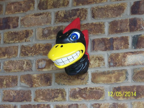 Iowa State University Ceramic Cy Mascot Head Replica - 第 1/8 張圖片