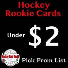 (HCW) NHL Upper Deck, Panini Hockey Rookie Cards - All Under $2 - Pick From List