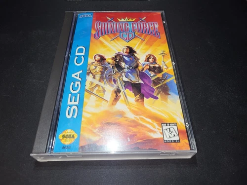 Shining Force CD RPG Sega CD MINT condition COMPLETE+reg card!