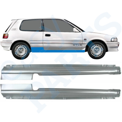 PAIR TOYOTA COROLLA E9 1987-1995 4//5 DOOR FULL SILL REPAIR PANEL ROCKER PANEL