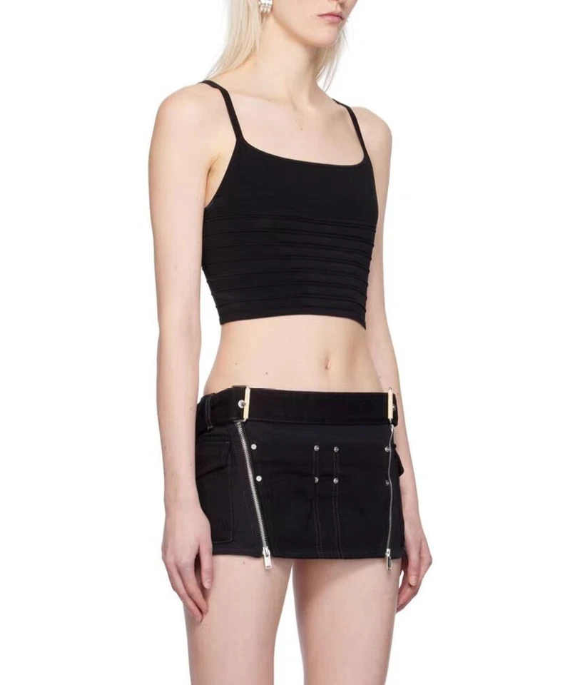 Camiseta sin mangas Dion Lee Corsé Gris Talla AUS M/US 6 NUEVA SIN ETIQUETAS Foto 2 de 4