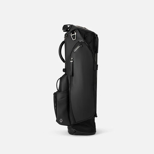 VESSEL Golf Men's Caddy Bag PLAYER 5.0 Single Strap 8.5 x 47 inch 3.8kg BLACK - Picture 2 of 8