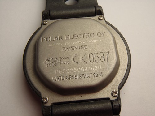 Polar Digital Watch POLAR ELECTRO OY BG750 Water Resistant 9” Rubber Band Works - Picture 3 of 19