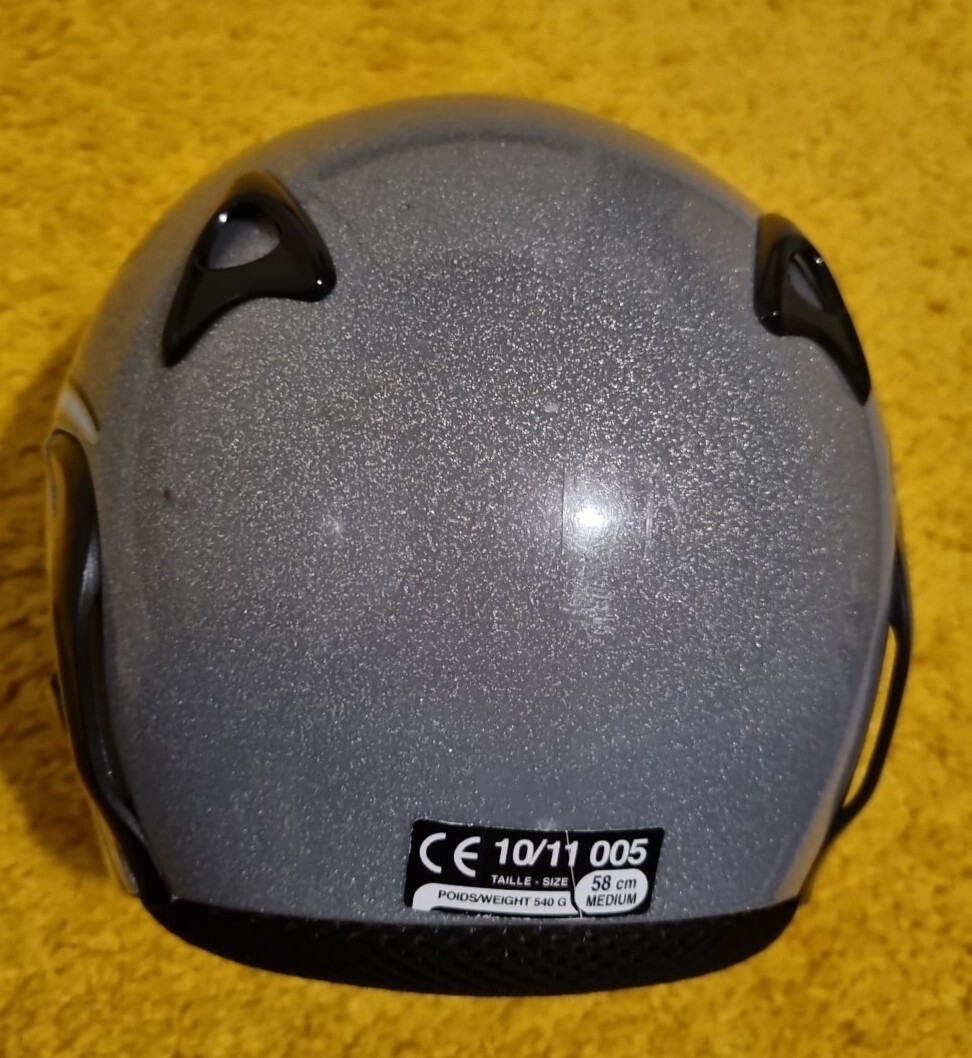 Kids Grey Cebe Ski Helmet Size 58cm Medium eBay