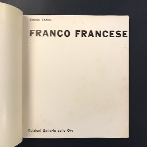Emilio Tadini Franco Francese Galleria delle Ore, 1960 + dedica Autografa - Foto 3 di 8
