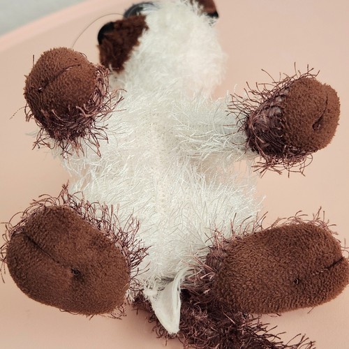 De colección Ching Gatito Siamés Gato Posable Peluche Animal Grandes Ojos Azules 8" - Imagen 5 de 13