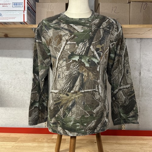 Outfitters Ridge Long Sleeve Camouflage T Shirt Men’s XL Realtree Hardwoods Camo - Picture 1 of 4