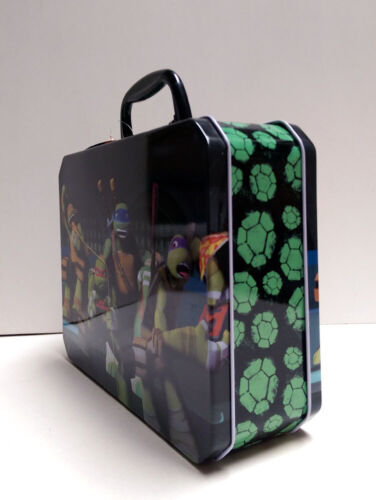 Teenage Mutant Ninja Turtles Tin Metal Lunch Box Kids Boys Storage Toy Gift Bag - Picture 5 of 9