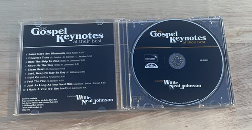 GOSPEL KEYNOTES At Their Best CD Original Recording Reissued Willie Neal Johnson - Foto 4 di 5