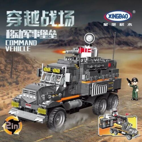 Xingbao Command Vehicle Building Block Set New 839 PCS New in Box (50022) - Picture 2 of 8