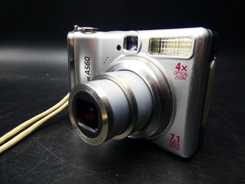 Canon Digital Camera PowerShot A560 7.1MP Silver Tested Instructions 4x Optical - Picture 10 of 19