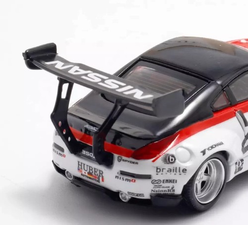 NISSAN 350Z BRE #46 HUBER 1/64 SCALE DIECAST CAR MODEL BY TPC MODELS 499 MADE - Picture 8 of 9